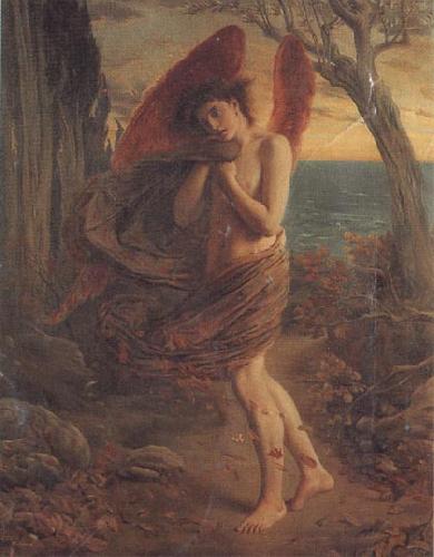 Simeon Solomon Love in Autumn oil painting picture